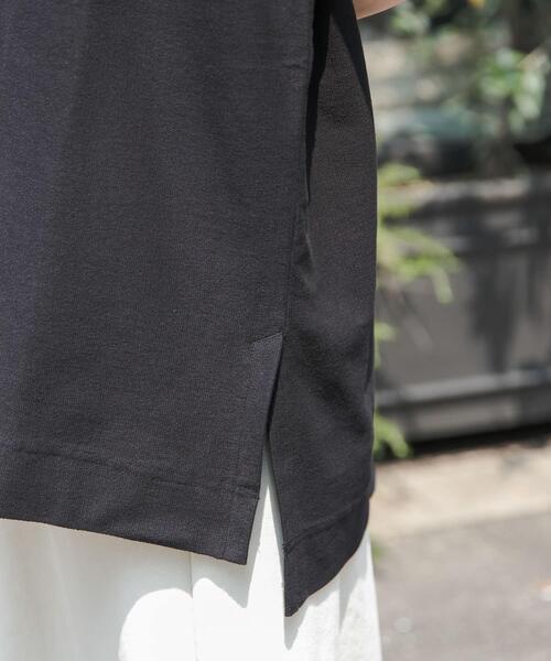 FORK&SPOON（フォークアンドスプーン）の「FORK&SPOON　ジャガードUネックベスト（ベスト・レディース・カーキ/ブラック/アイボリー・1）」の22枚目の写真