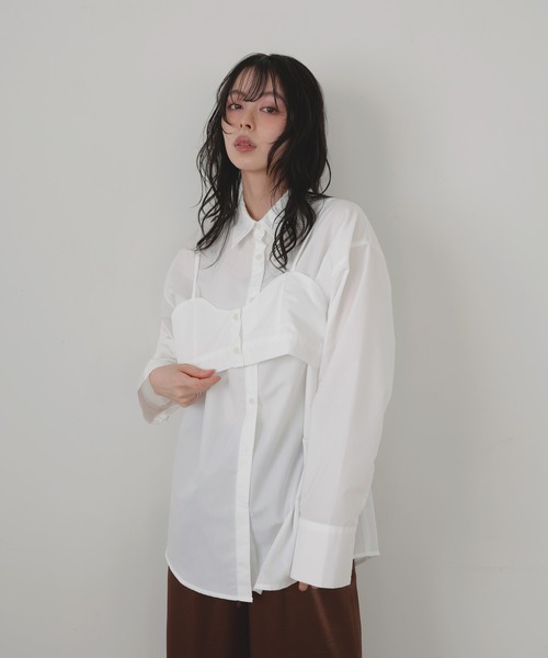 セール】ビスチェセットシャツ（シャツ/ブラウス）｜LIAN（リアン）の
