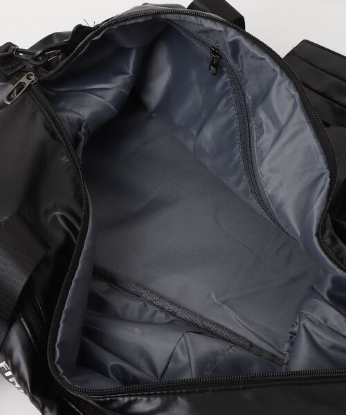 FUNALIVE（ファンアライブ）の「防水加工ラミネートコーティング大容量２ポケットボストンバッグ　トラベル＆ジム用（ボストンバッグ・メンズ・シルバー/ブラック/ライトグリーン/ピンク・FREE）」の19枚目の写真