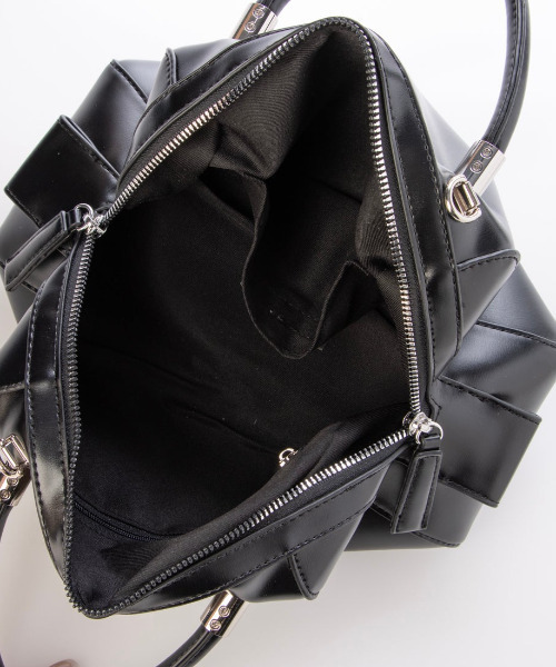 cache cache(カシュ カシュ)の「カシュカシュ cachecache / マット素材2wayボストン(ハンドバッグ・レディース・ベージュ系その他/イエロー/ブラック・FREE)」の15枚目の写真