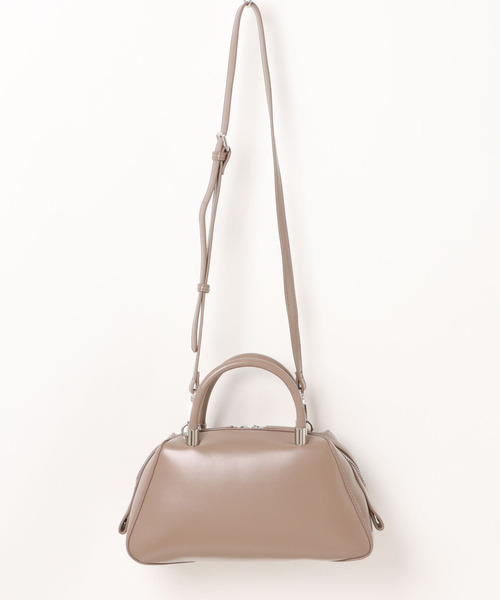 cache cache(カシュ カシュ)の「カシュカシュ cachecache / マット素材2wayボストン(ハンドバッグ・レディース・ベージュ系その他/イエロー/ブラック・FREE)」の5枚目の写真