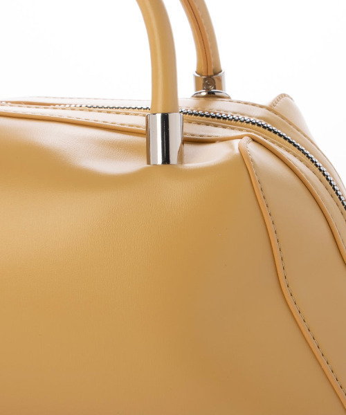 cache cache(カシュ カシュ)の「カシュカシュ cachecache / マット素材2wayボストン(ハンドバッグ・レディース・ベージュ系その他/イエロー/ブラック・FREE)」の10枚目の写真