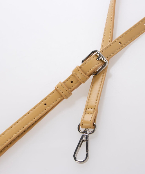 cache cache(カシュ カシュ)の「カシュカシュ cachecache / マット素材2wayボストン(ハンドバッグ・レディース・ベージュ系その他/イエロー/ブラック・FREE)」の11枚目の写真