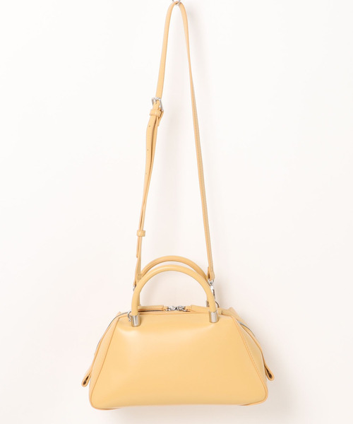 cache cache(カシュ カシュ)の「カシュカシュ cachecache / マット素材2wayボストン(ハンドバッグ・レディース・ベージュ系その他/イエロー/ブラック・FREE)」の12枚目の写真