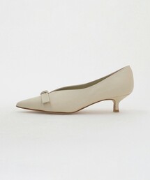 【新品未使用品⭐︎】Odette e Odile リボンスエードパンプス odette e odile ネイビースエード リボン パンプス 22.5cm - 靴