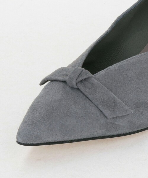 ODETTE E ODILE（オデットエオディール）の「ソフトVリボン パンプス40↓↑（パンプス・レディース・グレー系/ナチュラル/ブラック・22.5cm/24cm/23cm/23.5cm/25cm/22cm/24.5cm）」の14枚目の写真