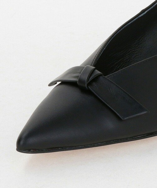 ODETTE E ODILE（オデットエオディール）の「ソフトVリボン パンプス40↓↑（パンプス・レディース・グレー系/ナチュラル/ブラック・22.5cm/24cm/23cm/23.5cm/25cm/22cm/24.5cm）」の17枚目の写真