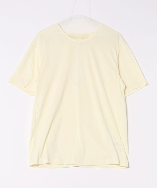 ELOOPS(イーループス)の「【ELOOPS】バッククロスカットアウトTシャツ(Tシャツ/カットソー・レディース・アイボリー/ブラック・FREE)」の22枚目の写真