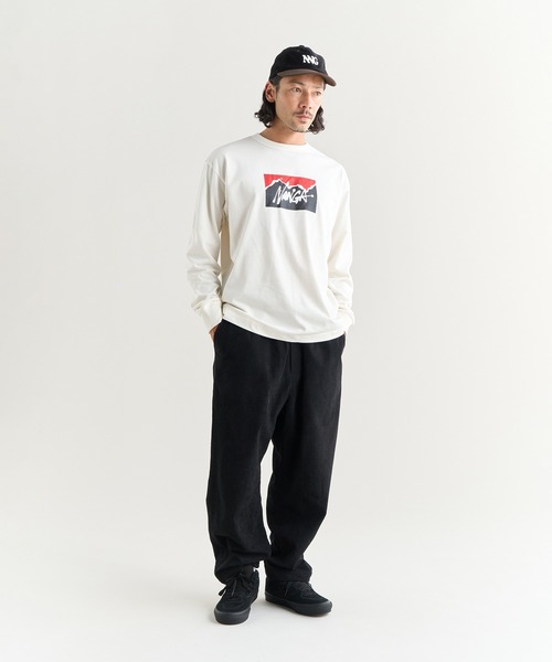 NANGA(ナンガ)の「NANGA×RYUJI KAMIYAMA L/S TEE(Tシャツ/カットソー・メンズ・グリーン/ホワイト/ブラック・L/M/S/XL)」の11枚目の写真