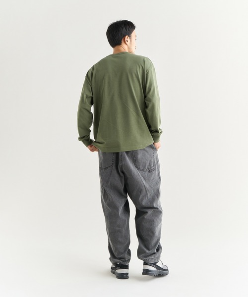 NANGA(ナンガ)の「NANGA×RYUJI KAMIYAMA L/S TEE(Tシャツ/カットソー・メンズ・グリーン/ホワイト/ブラック・L/M/S/XL)」の16枚目の写真