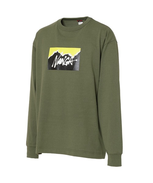 NANGA(ナンガ)の「NANGA×RYUJI KAMIYAMA L/S TEE(Tシャツ/カットソー・メンズ・グリーン/ホワイト/ブラック・L/M/S/XL)」の19枚目の写真