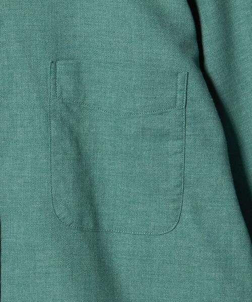 green label relaxing（グリーンレーベルリラクシング）の「ナチュラルフィット ボタンダウン シャツ（シャツ/ブラウス・メンズ・グレー系/ケリーグリーン/ライトグレー/ネイビー・L/S/M/XS/XL）」の10枚目の写真