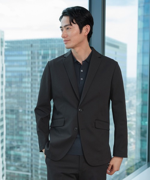 GLOBAL WORK（グローバルワーク）の「アーバンジャケット/ストレッチ/523847（テーラードジャケット・メンズ・ネイビー/オリーブ/ブラック/チャコールグレー・XL/L/M/S）」の20枚目の写真