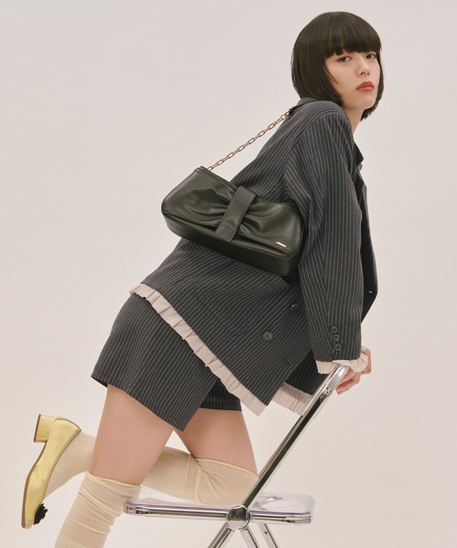 loin nuit（ロワンニュイ）の「frill layered design jacket