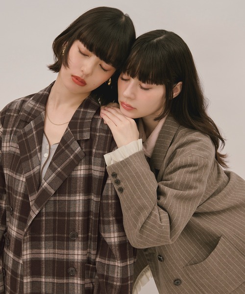 セール】frill layered design jacket / フリルレイヤードデザイン