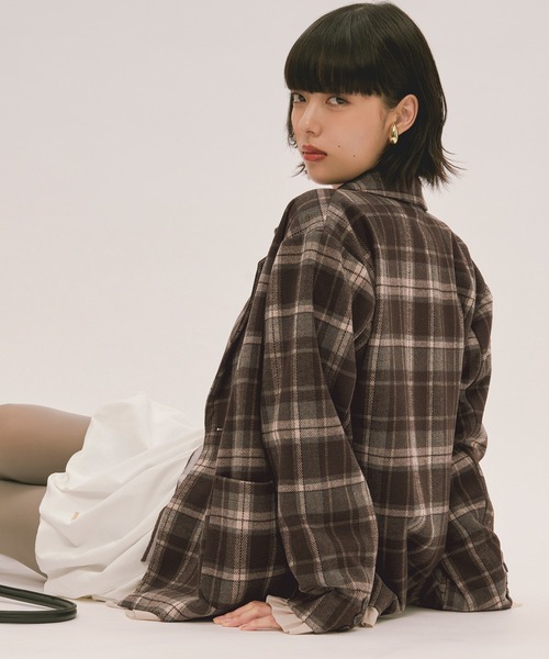 セール】frill layered design jacket / フリルレイヤードデザイン