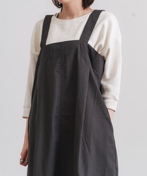 ライトチノサスペンダースカート