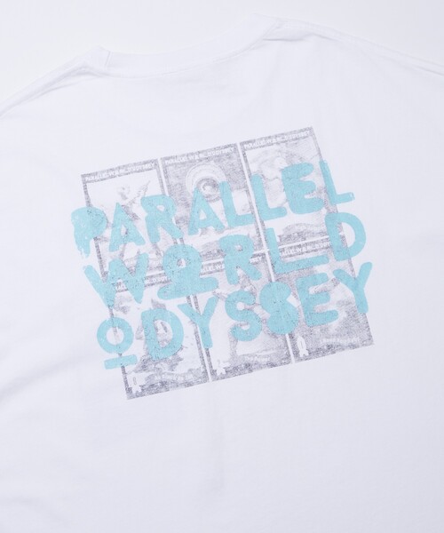 FREAK'S STORE(フリークスストア)の「限定展開 I Need You Baby/アイニーヂューベイべー PARALLEL WORLD ODYSSEY Mystical Photo TEE(Tシャツ/カットソー・メンズ・ブラック/ホワイト・SMALL/MEDIUM/LARGE)」の4枚目の写真