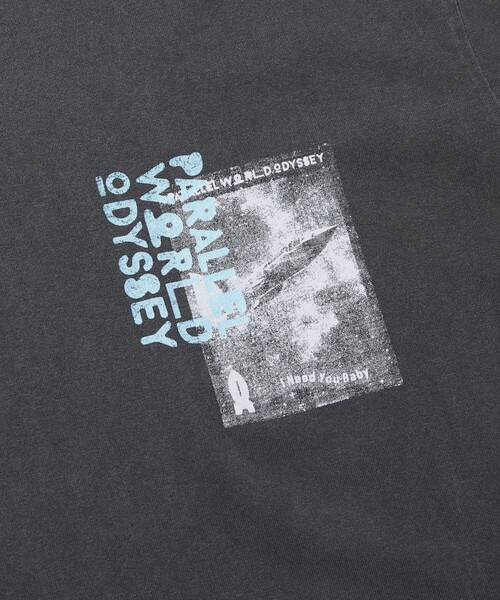 FREAK'S STORE(フリークスストア)の「限定展開 I Need You Baby/アイニーヂューベイべー PARALLEL WORLD ODYSSEY Mystical Photo TEE(Tシャツ/カットソー・メンズ・ブラック/ホワイト・SMALL/MEDIUM/LARGE)」の14枚目の写真