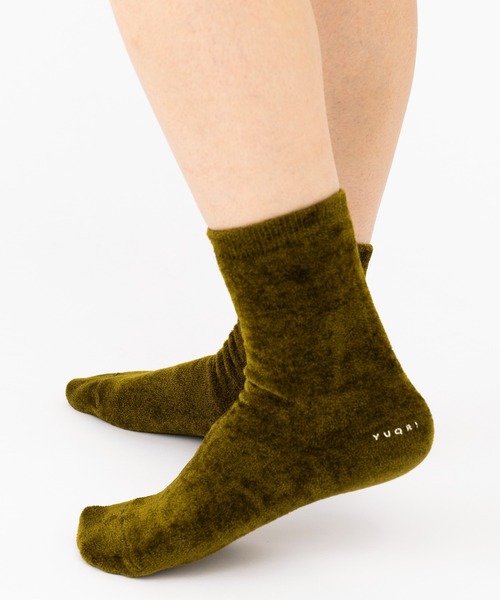 YUQRI】Cozy velour（ソックス/靴下）｜YUQRI（ユクリ）のファッション