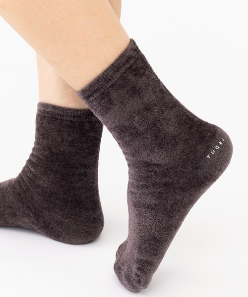 YUQRI】Cozy velour（ソックス/靴下）｜YUQRI（ユクリ）のファッション