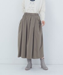 ポリエステルギャザースカート