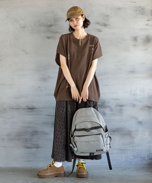 niko and... リメイクライクプルオーバー セール】リメイク風ZIPノースリーブプルオーバー（その他トップス