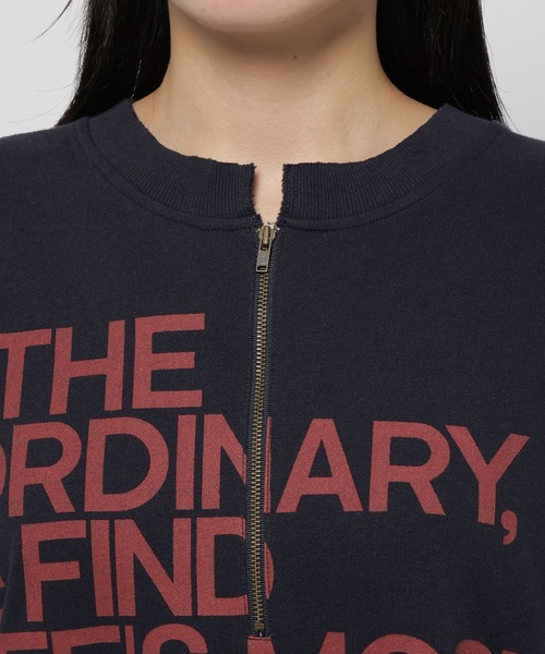リメイク風ZIPノースリーブプルオーバー（その他トップス