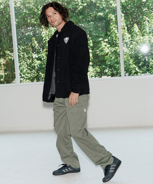 No Rain No Rainbow(ノーレインノーレインボー)の「mj11041-boa jacket ボアジャケット(NR25W-08)(その他アウター・メンズ・ライトグレー/ブラック/ネイビー・S/M/L/XL)」の7枚目の写真