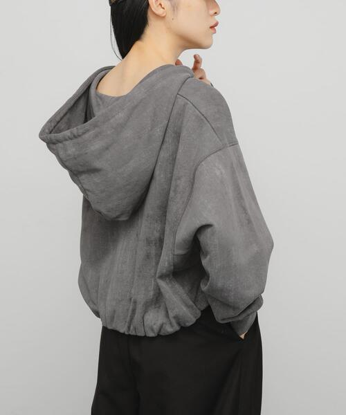 フロントZIPショートフーディー（パーカー）｜KBF（ケイビーエフ）の