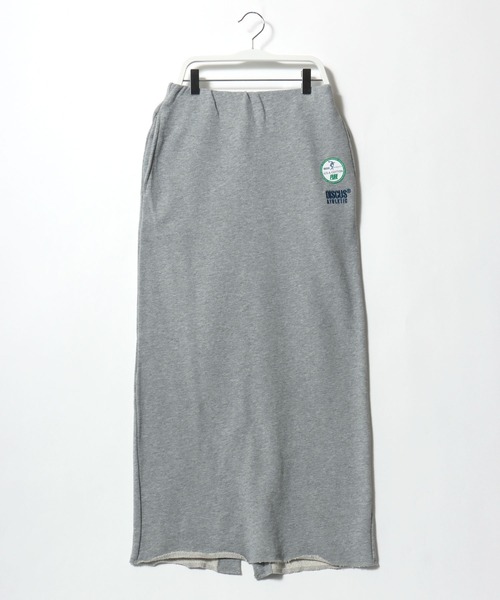 DISCUS ATHLETIC（ディスカス　アスレチック）の「DISCUS ATHLETIC（ディスカスアスレチック）USAコットン スウェットナロースカート/ロングスカート レディース（スカート・レディース・グリーン/ブルー/グレー/ブラック・M/L）」の8枚目の写真
