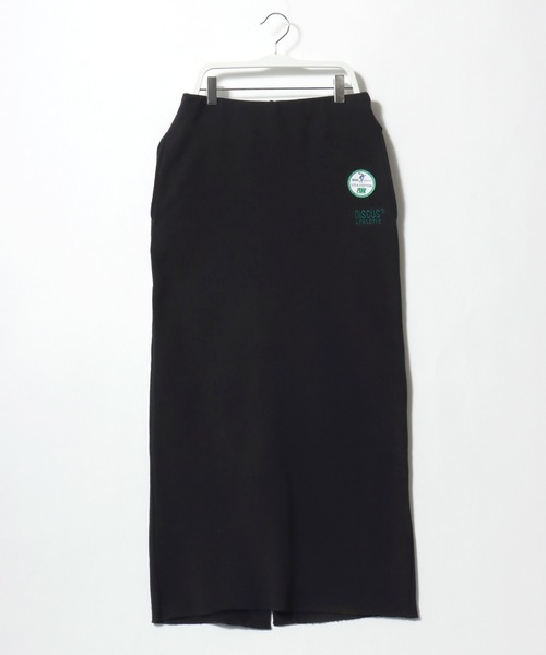 DISCUS ATHLETIC（ディスカス　アスレチック）の「DISCUS ATHLETIC（ディスカスアスレチック）USAコットン スウェットナロースカート/ロングスカート レディース（スカート・レディース・グリーン/ブルー/グレー/ブラック・M/L）」の5枚目の写真