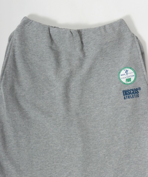 DISCUS ATHLETIC（ディスカス　アスレチック）の「DISCUS ATHLETIC（ディスカスアスレチック）USAコットン スウェットナロースカート/ロングスカート レディース（スカート・レディース・グリーン/ブルー/グレー/ブラック・M/L）」の17枚目の写真