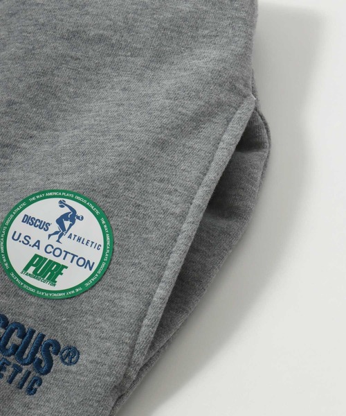 DISCUS ATHLETIC（ディスカス　アスレチック）の「DISCUS ATHLETIC（ディスカスアスレチック）USAコットン スウェットナロースカート/ロングスカート レディース（スカート・レディース・グリーン/ブルー/グレー/ブラック・M/L）」の20枚目の写真