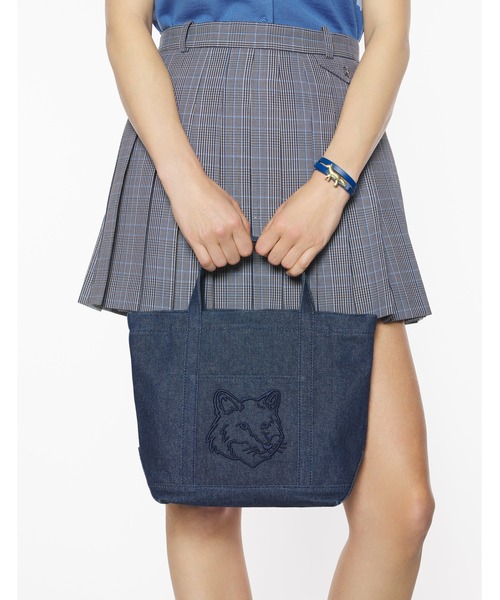 Maison Kitsune（メゾンキツネ）の「FOX HEAD SMALL TOTE（トート