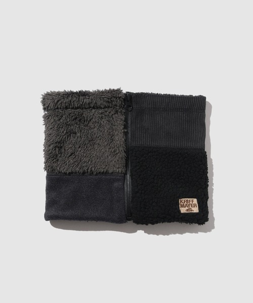 KRIFF MAYER（クリフメイヤー）の「KRIFF MAYER ネックウォーマー（ネックウォーマー/スヌード・メンズ・マルチ/ブラック・FREE）」の2枚目の写真