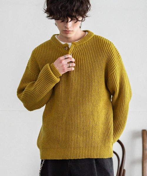 Rocky Monroe（ロッキーモンロー）の「新色追加 オーバーサイズ畦編み