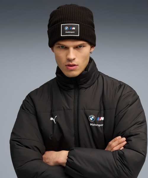 (取寄) プーマ BMW M モータースポーツ ミッド クラウン ビーニー PUMA BMW M Motorsport Mid Crown Beanie Puma White セール】PUMA プーマ ユニセックス BMW MMS ミッドクラウン ビーニー