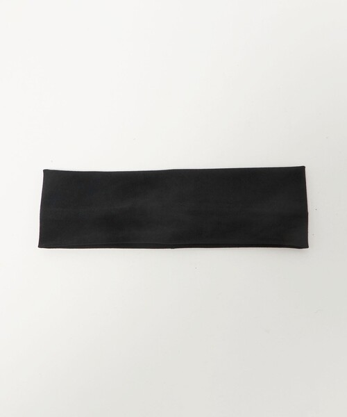 BEAUTY&YOUTH UNITED ARROWS(ビューティーアンドユースユナイテッドアローズ)の「スエードライク ワイド ヘアバンド(ヘアバンド・レディース・ブラック/ダークブラウン・FREE)」の2枚目の写真