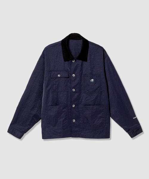 BAYFLOW（ベイフロー）の「【AMERICAN RAG CIE】カバーオールジャケット(MEN)（その他アウター・メンズ・ネイビー/ブラック・MEDIUM/LARGE）」の2枚目の写真