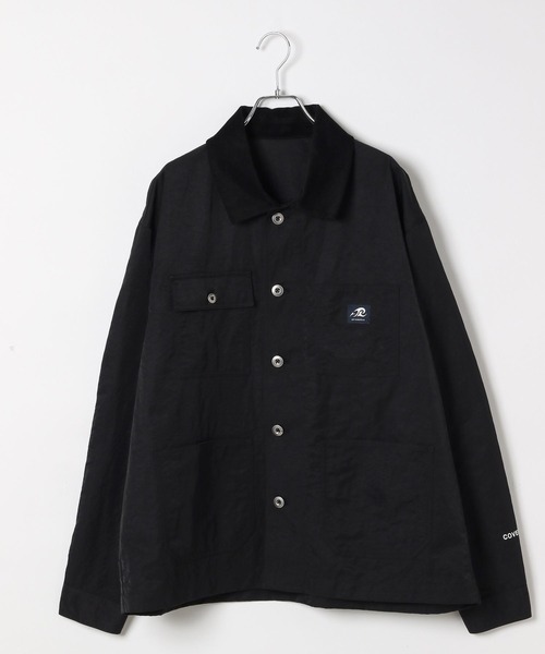 BAYFLOW（ベイフロー）の「【AMERICAN RAG CIE】カバーオールジャケット(MEN)（その他アウター・メンズ・ネイビー/ブラック・MEDIUM/LARGE）」の3枚目の写真