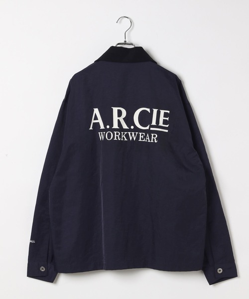 BAYFLOW（ベイフロー）の「【AMERICAN RAG CIE】カバーオールジャケット(MEN)（その他アウター・メンズ・ネイビー/ブラック・MEDIUM/LARGE）」の18枚目の写真