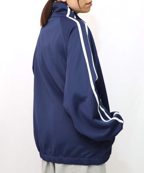 ScoLar Parity（スカラーパリティ）の「353109：ウサギと龍刺繍 カンフーボタンジャージ（ブルゾン・レディース・ブラック/ネイビー/パープル・M）」の15枚目の写真