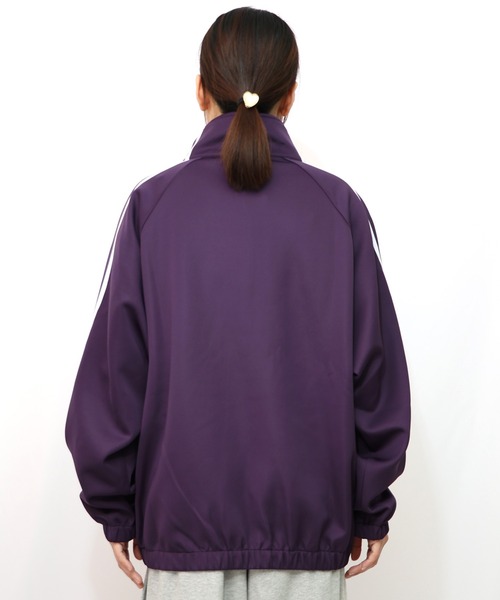 ScoLar Parity（スカラーパリティ）の「353109：ウサギと龍刺繍 カンフーボタンジャージ（ブルゾン・レディース・ブラック/ネイビー/パープル・M）」の18枚目の写真