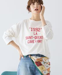 カレッジロゴロングTシャツ