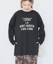 カレッジロゴロングTシャツ