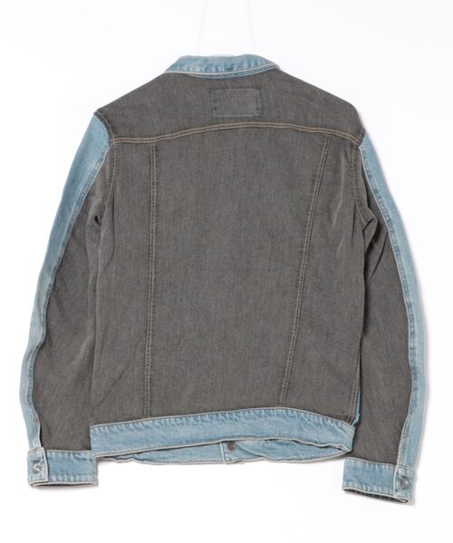 AYUITE（アユイテ）の「/AYUITE/ﾃﾞﾆﾑ Gｼﾞｬﾝ（デニムジャケット・メンズ・インディゴブルー/ブラック・MEDIUM/SMALL）」の4枚目の写真