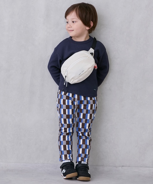 petit main（プティマイン）の「ボディバッグ（ボディバッグ/ウエストポーチ・キッズ・グリーン/ブラック/アイボリー・F）」の15枚目の写真