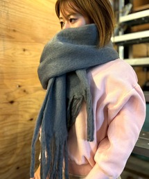 マフラー（グレー/灰色系・フリンジ）ファッション通販 - ZOZOTOWN