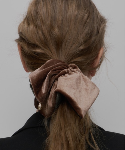 セール】【Su1.】リバーシブルベロアシュシュ（シュシュ）｜Su1.（スイ